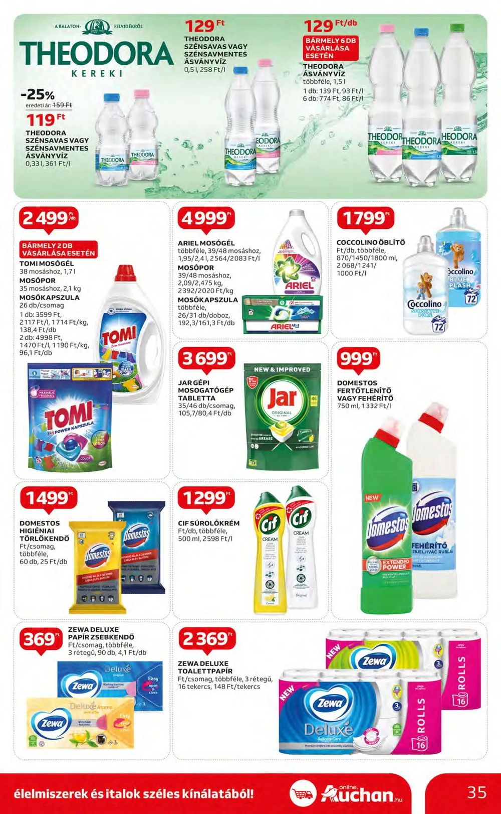 Auchan akciós újság Hipermarket 08.03–08.09 – 35. oldal