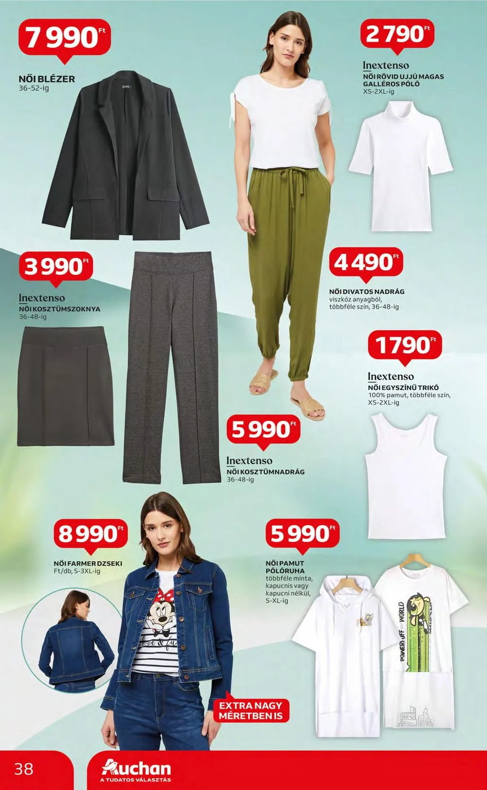 Auchan akciós újság Hipermarket 08.03–08.09 – 38. oldal