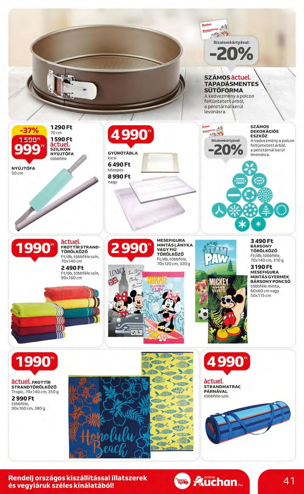 Auchan akciós újság Hipermarket 08.03–08.09 – 41. oldal