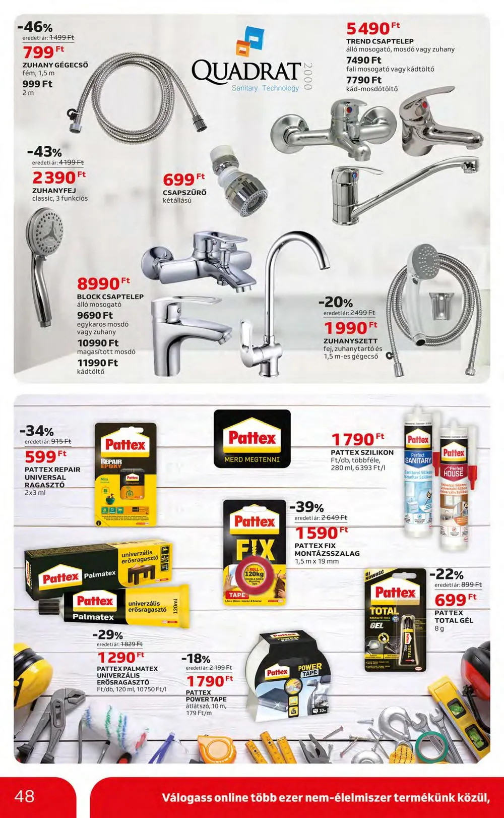 Auchan akciós újság Hipermarket 08.03–08.09 – 48. oldal