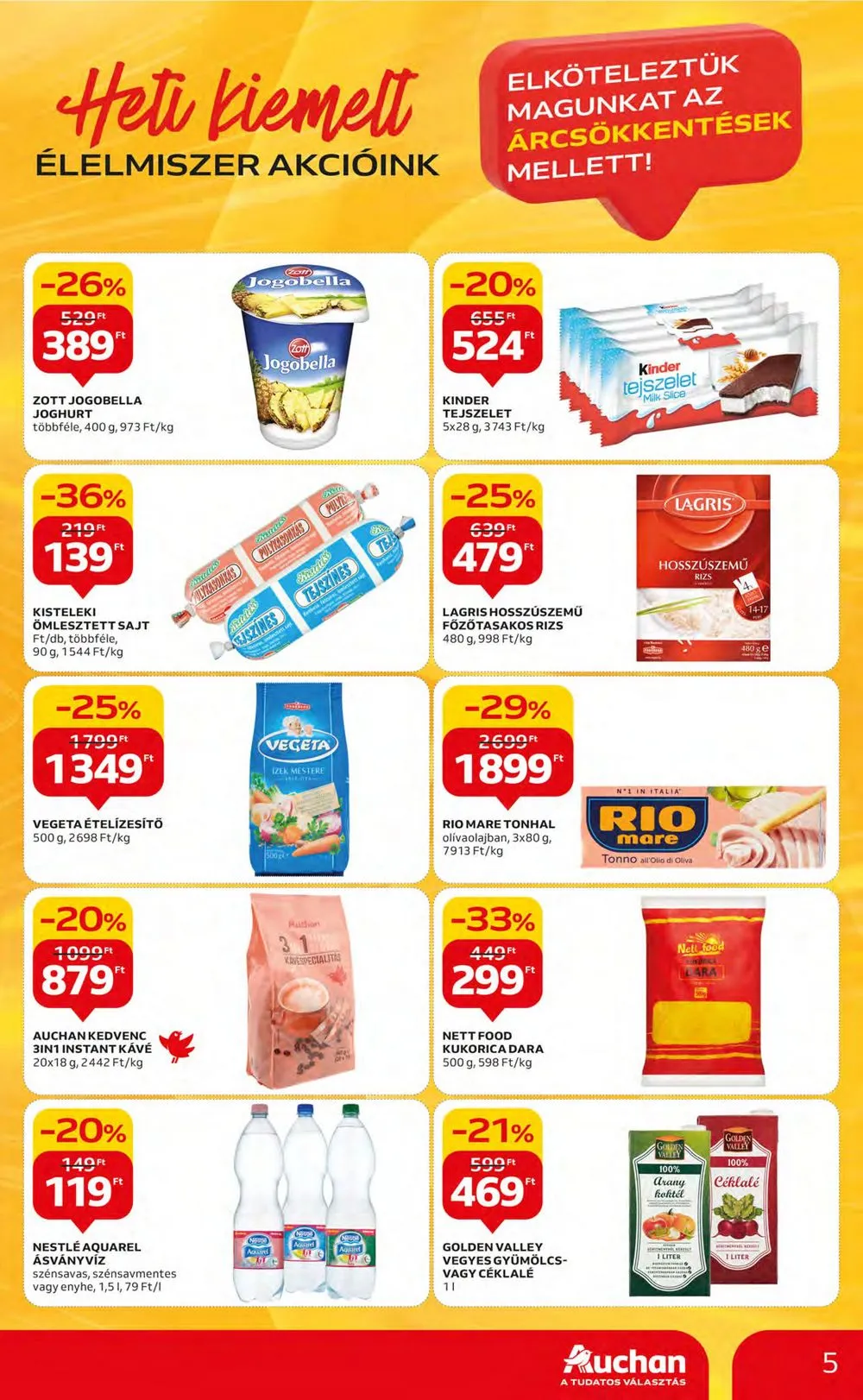 Auchan akciós újság Hipermarket 08.03–08.09 – 5. oldal