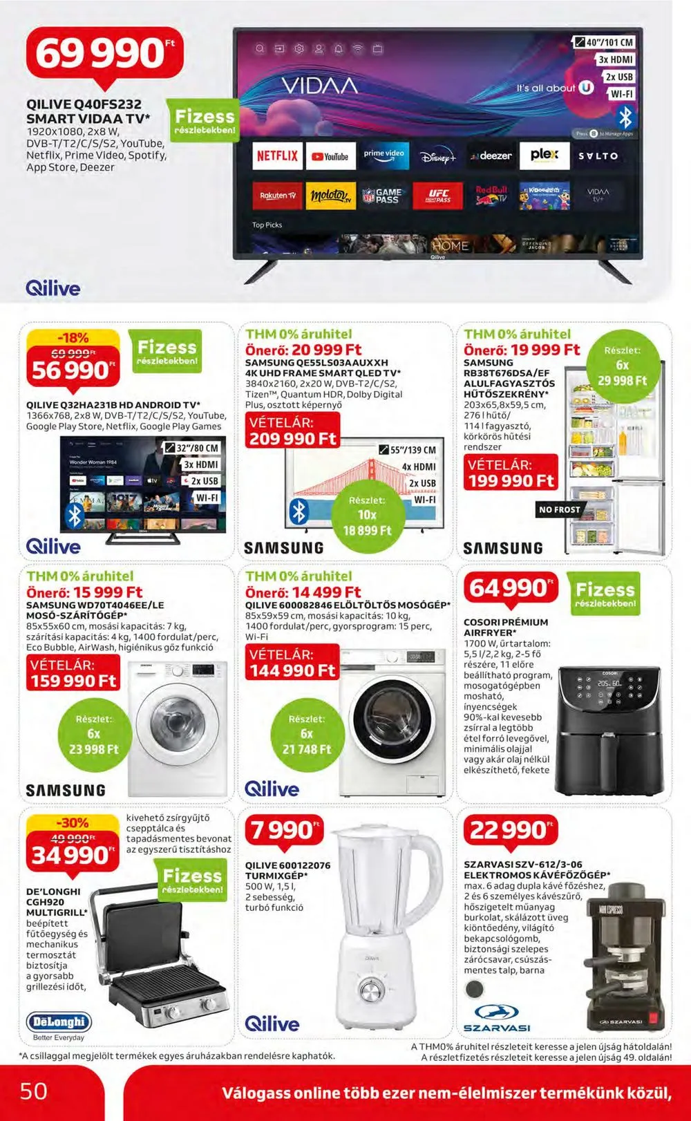 Auchan akciós újság Hipermarket 08.03–08.09 – 50. oldal