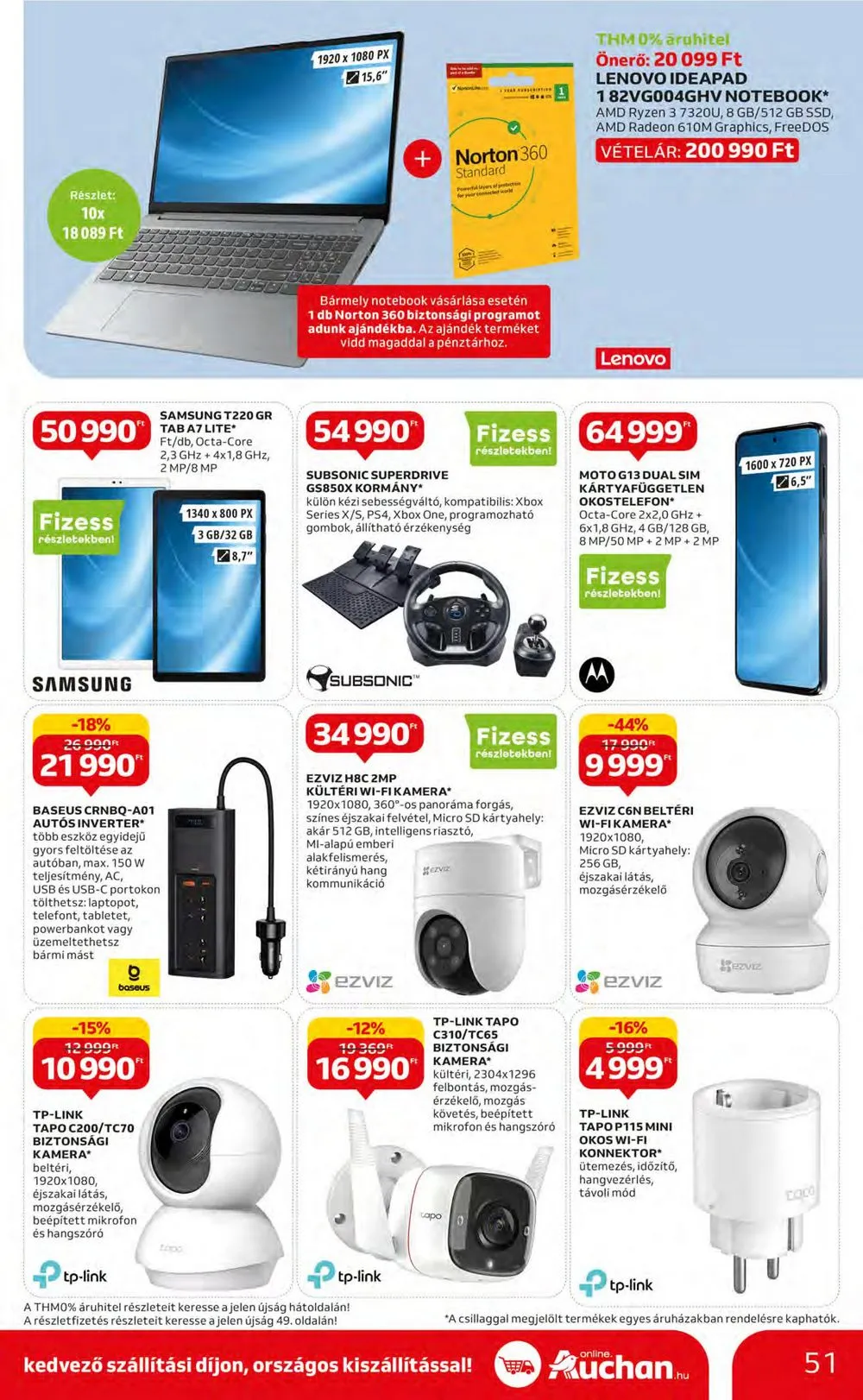 Auchan akciós újság Hipermarket 08.03–08.09 – 51. oldal