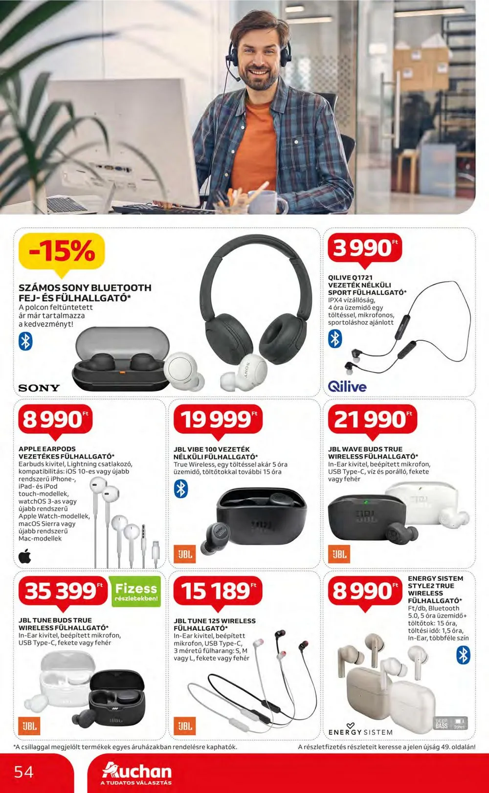 Auchan akciós újság Hipermarket 08.03–08.09 – 54. oldal