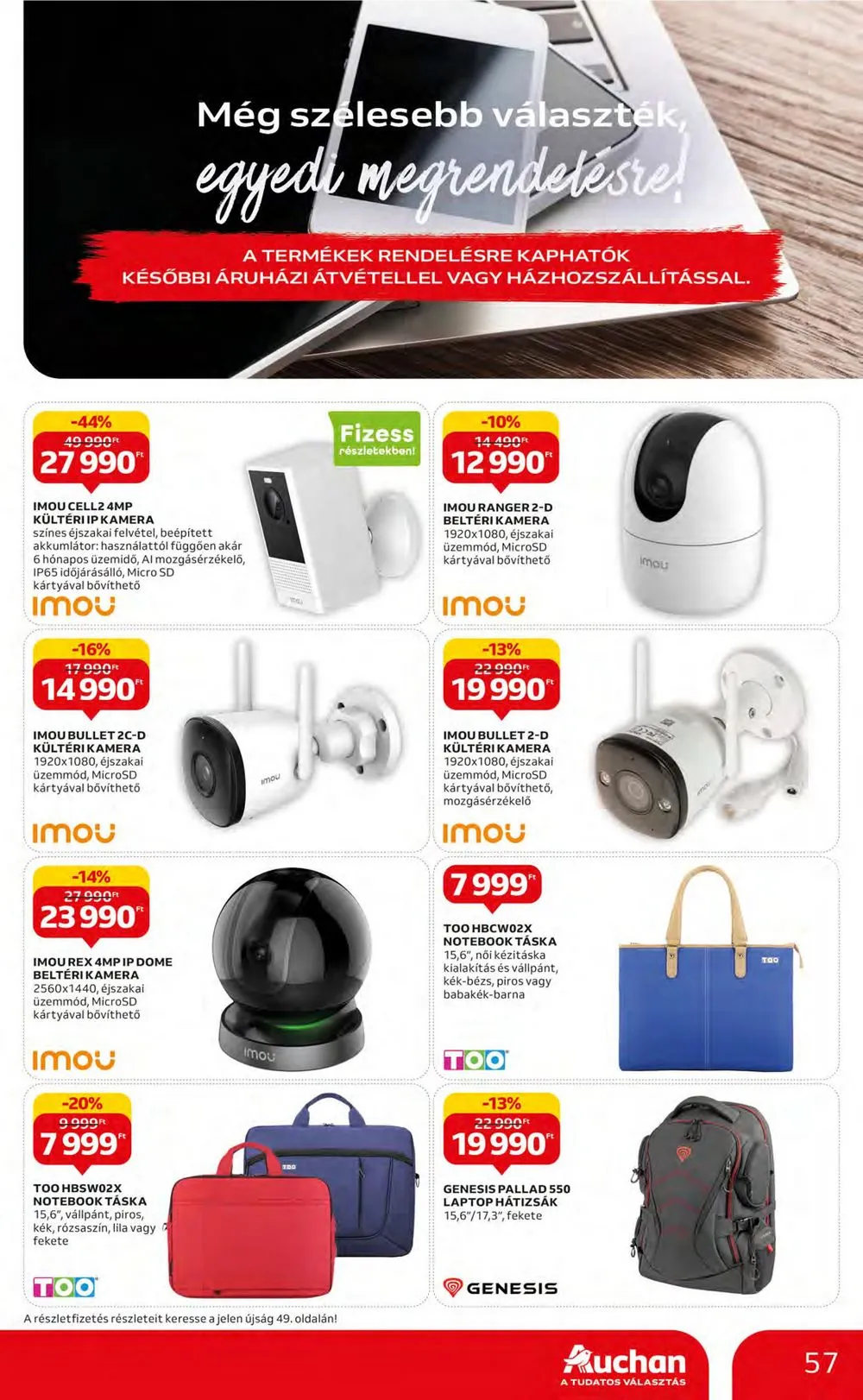 Auchan akciós újság Hipermarket 08.03–08.09 – 57. oldal