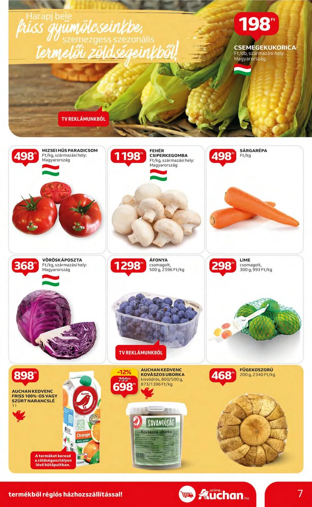 Auchan akciós újság Hipermarket 08.03–08.09 – 7. oldal