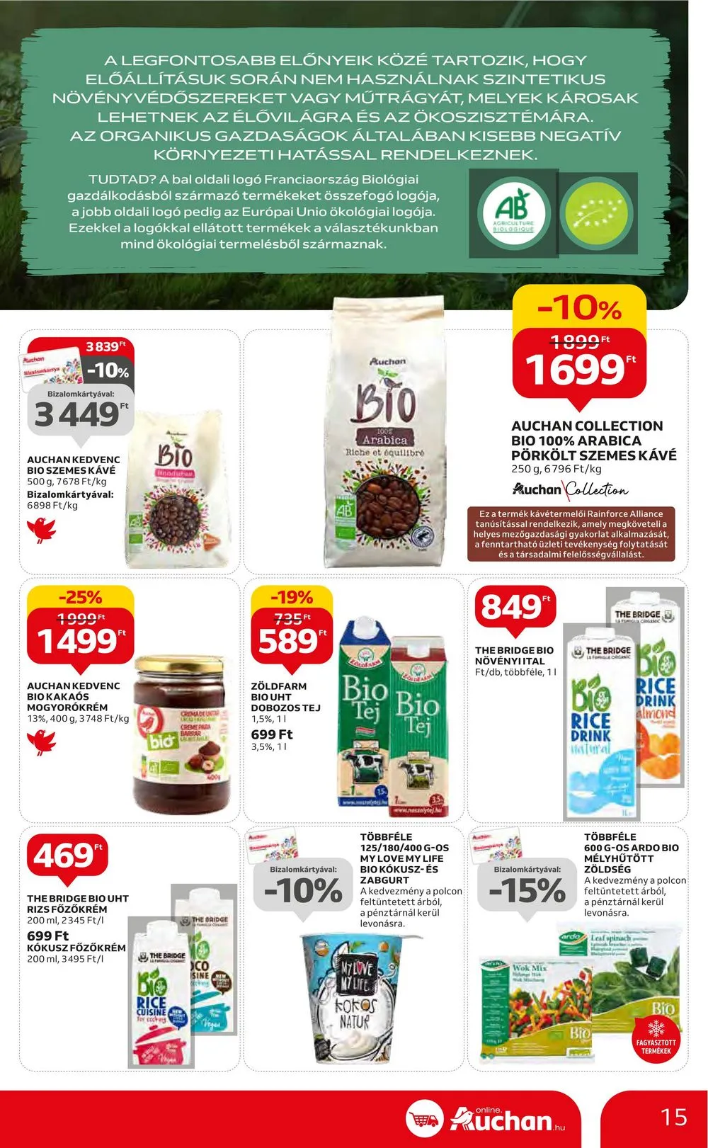 Auchan akciós újság Hipermarket 08.10–08.16 – 15. oldal