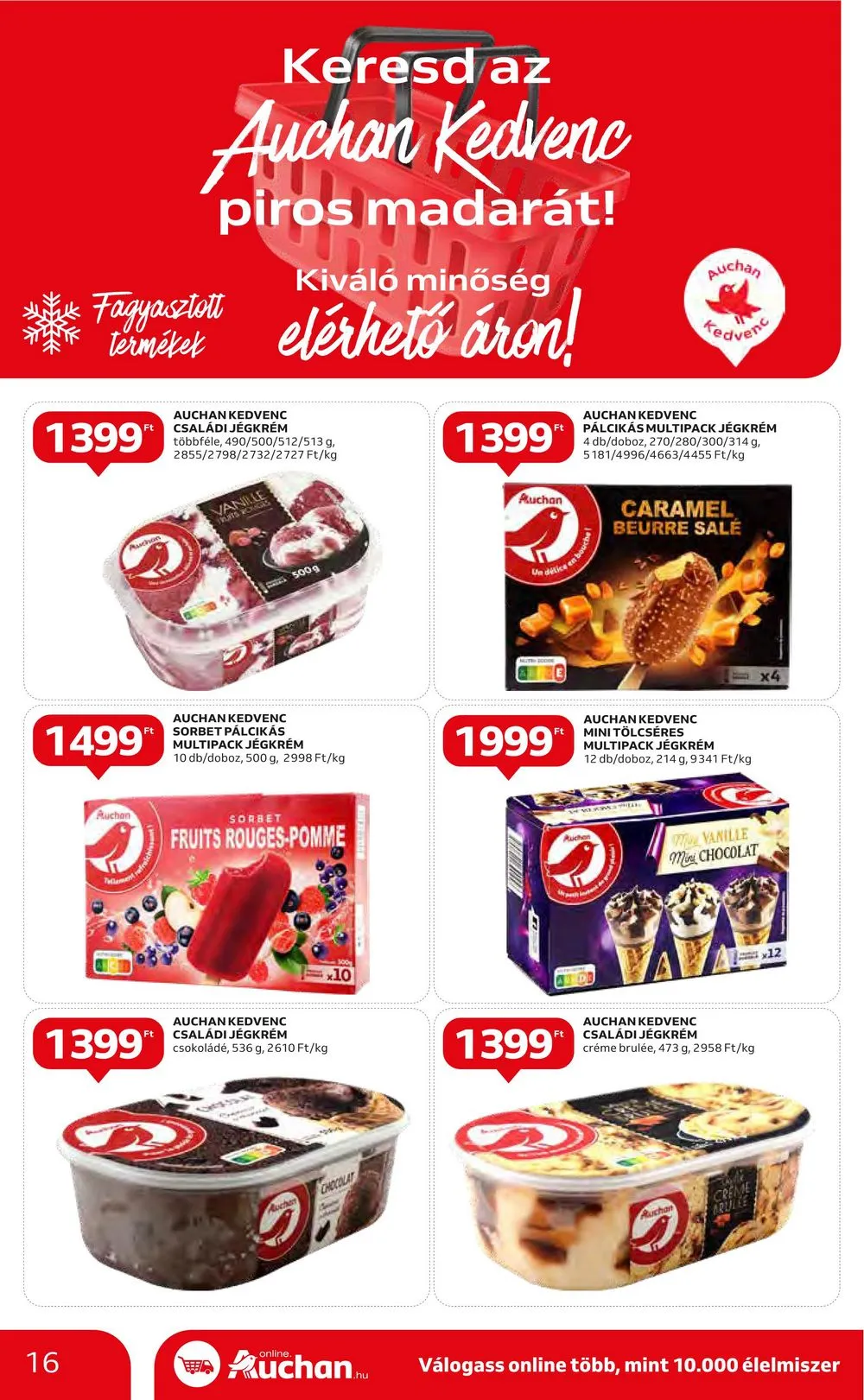 Auchan akciós újság Hipermarket 08.10–08.16 – 16. oldal