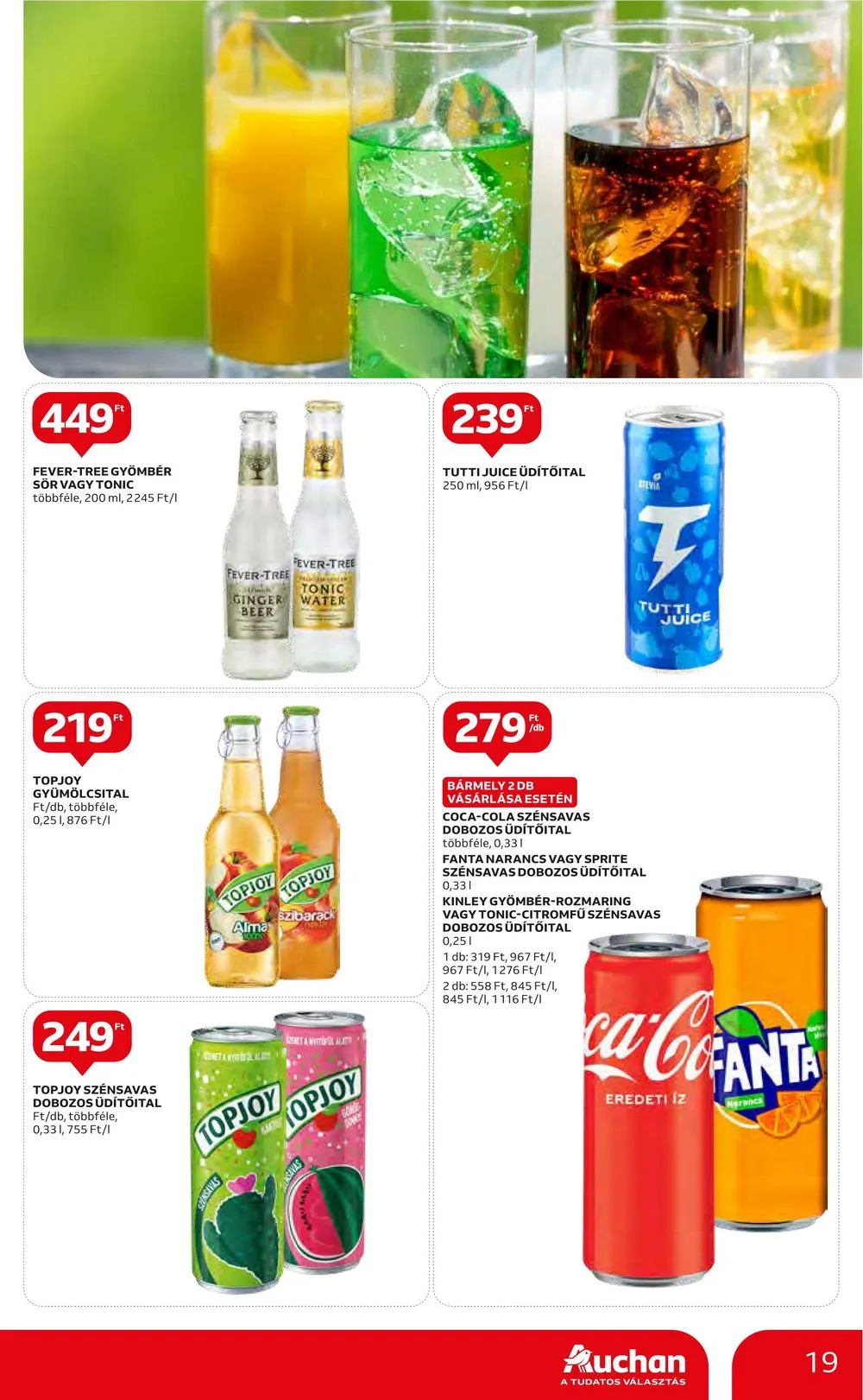 Auchan akciós újság Hipermarket 08.10–08.16 – 19. oldal