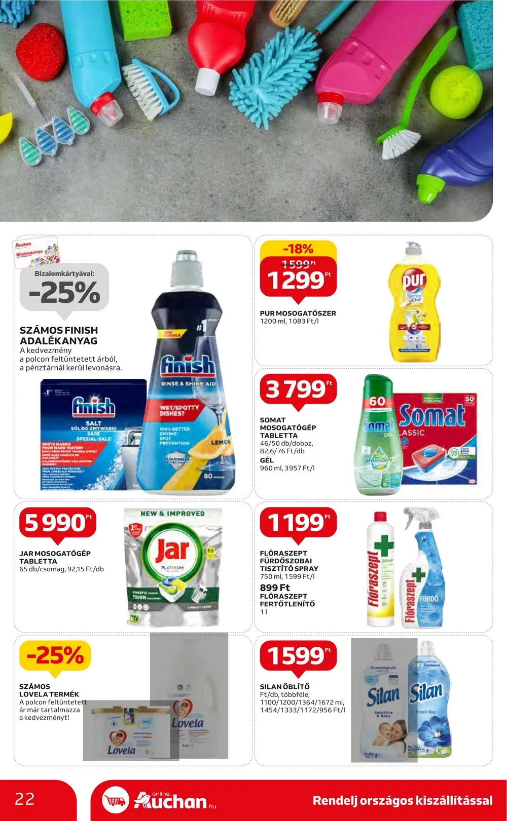 Auchan akciós újság Hipermarket 08.10–08.16 – 22. oldal