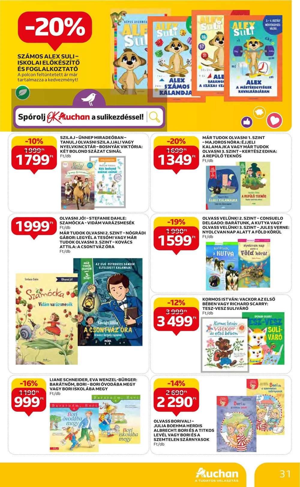 Auchan akciós újság Hipermarket 08.10–08.16 – 31. oldal