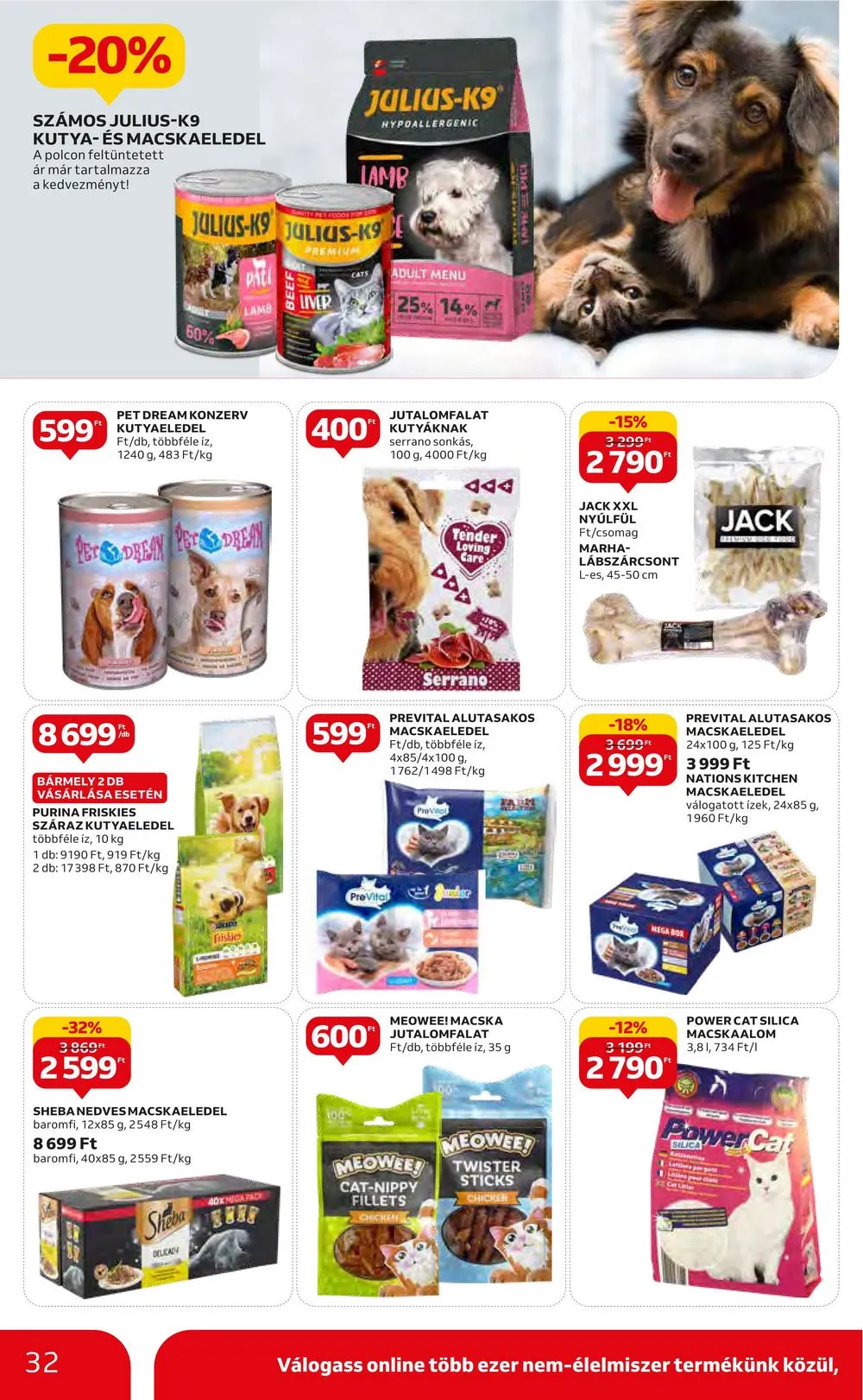 Auchan akciós újság Hipermarket 08.10–08.16 – 32. oldal