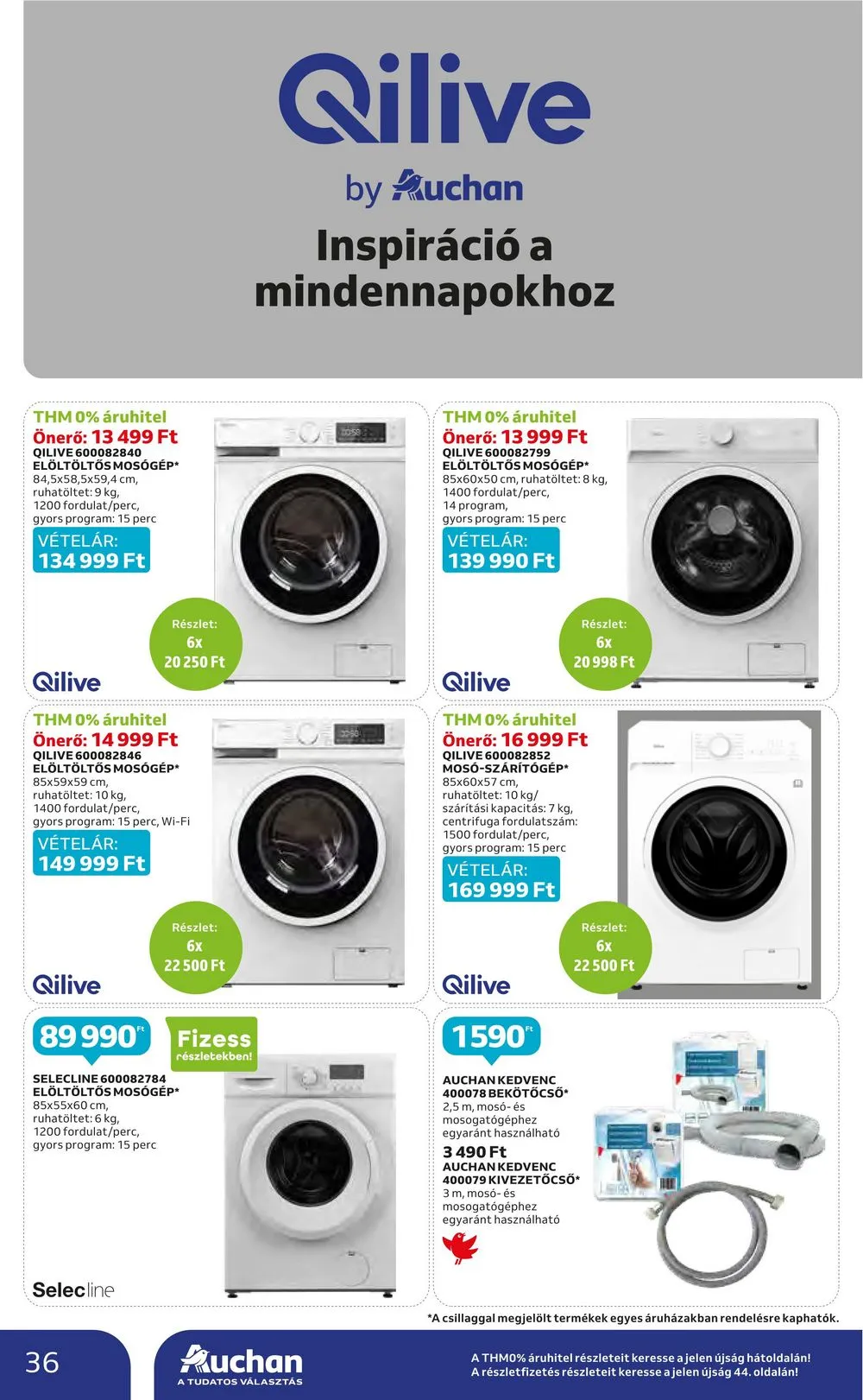 Auchan akciós újság Hipermarket 08.10–08.16 – 36. oldal