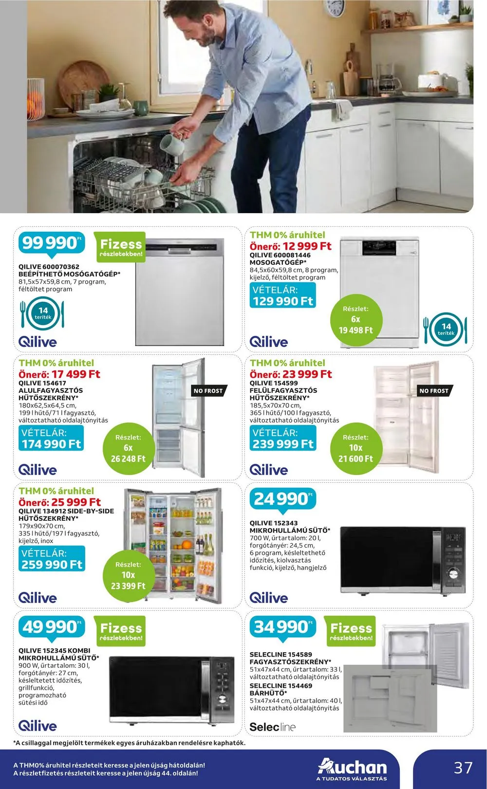Auchan akciós újság Hipermarket 08.10–08.16 – 37. oldal