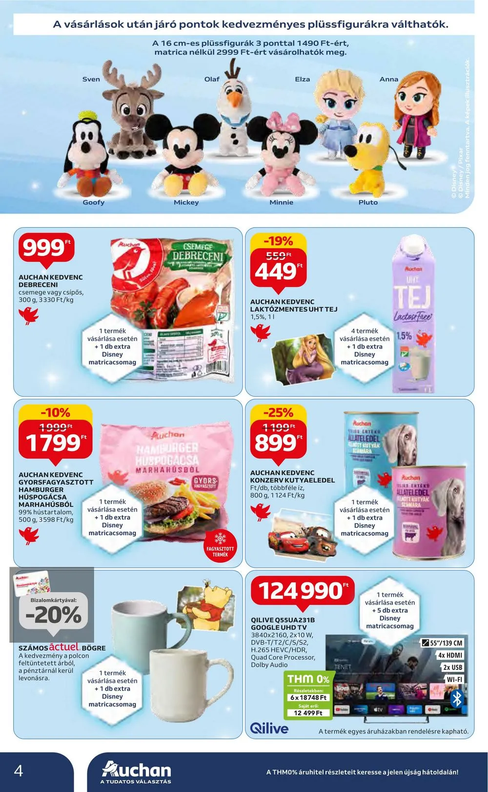 Auchan akciós újság Hipermarket 08.10–08.16 – 4. oldal