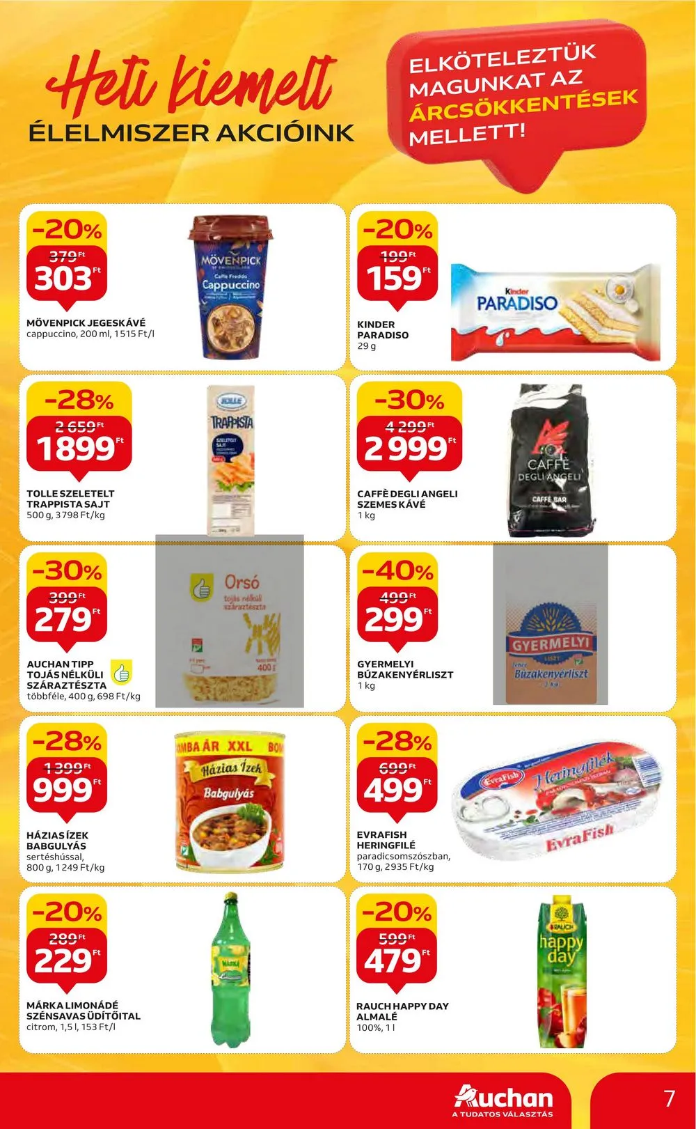 Auchan akciós újság Hipermarket 08.10–08.16 – 7. oldal