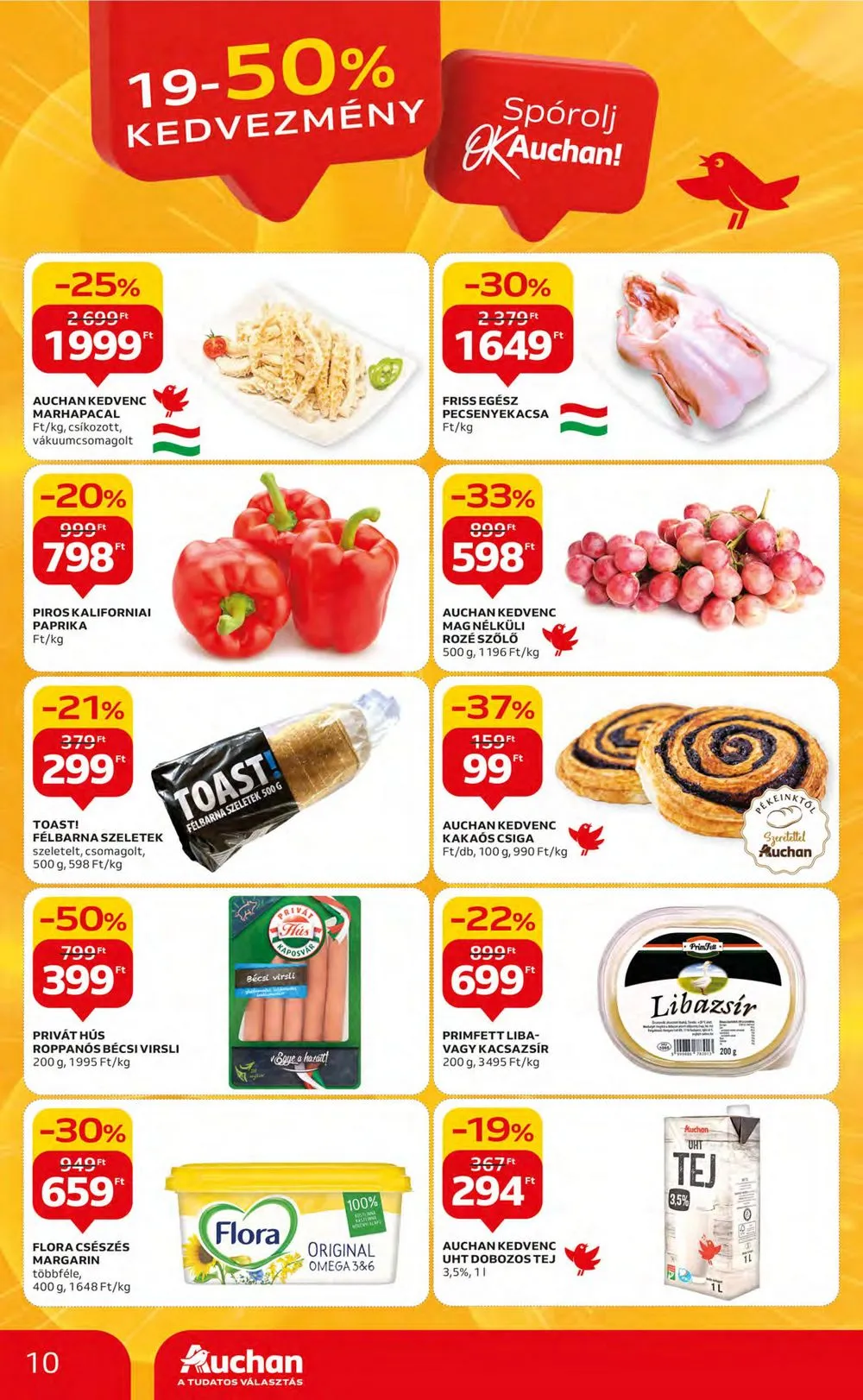Auchan akciós újság Hipermarket 08.17–08.23 – 10. oldal