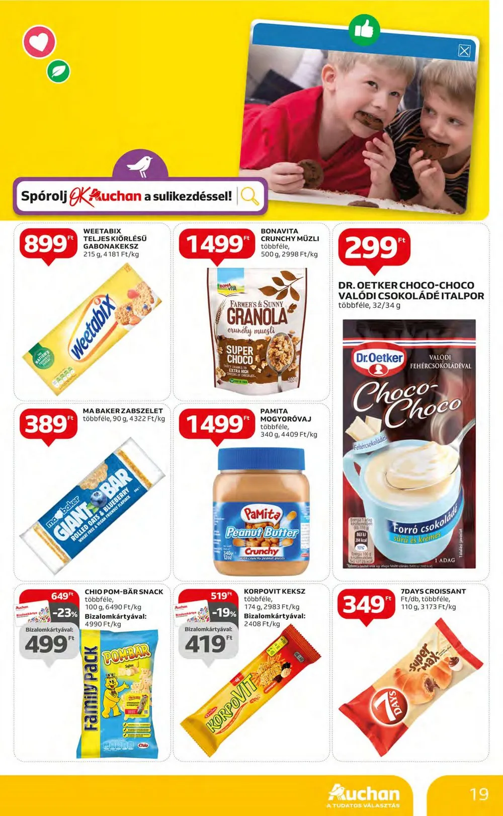 Auchan akciós újság Hipermarket 08.17–08.23 – 19. oldal
