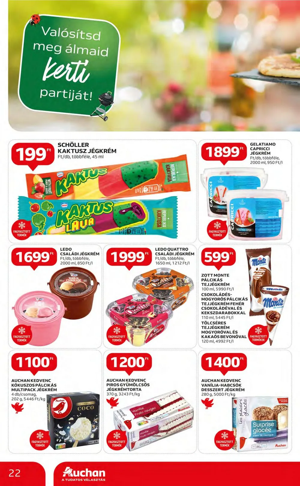 Auchan akciós újság Hipermarket 08.17–08.23 – 22. oldal