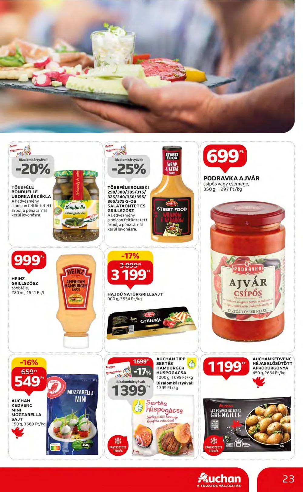 Auchan akciós újság Hipermarket 08.17–08.23 – 23. oldal