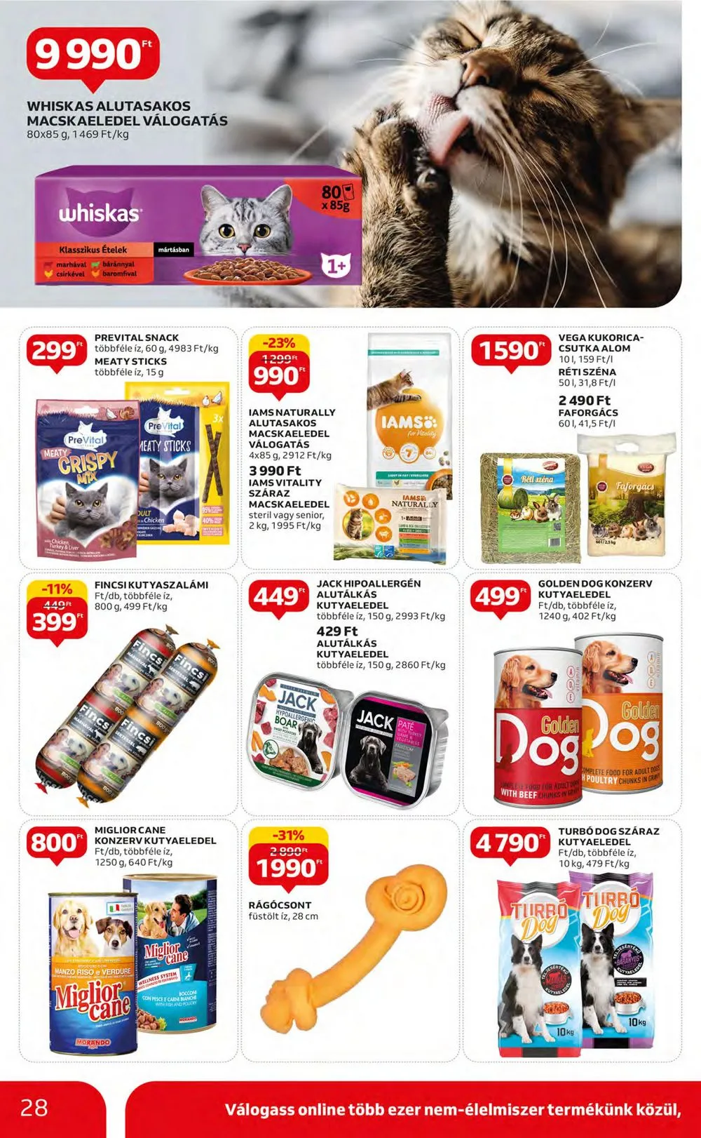 Auchan akciós újság Hipermarket 08.17–08.23 – 28. oldal