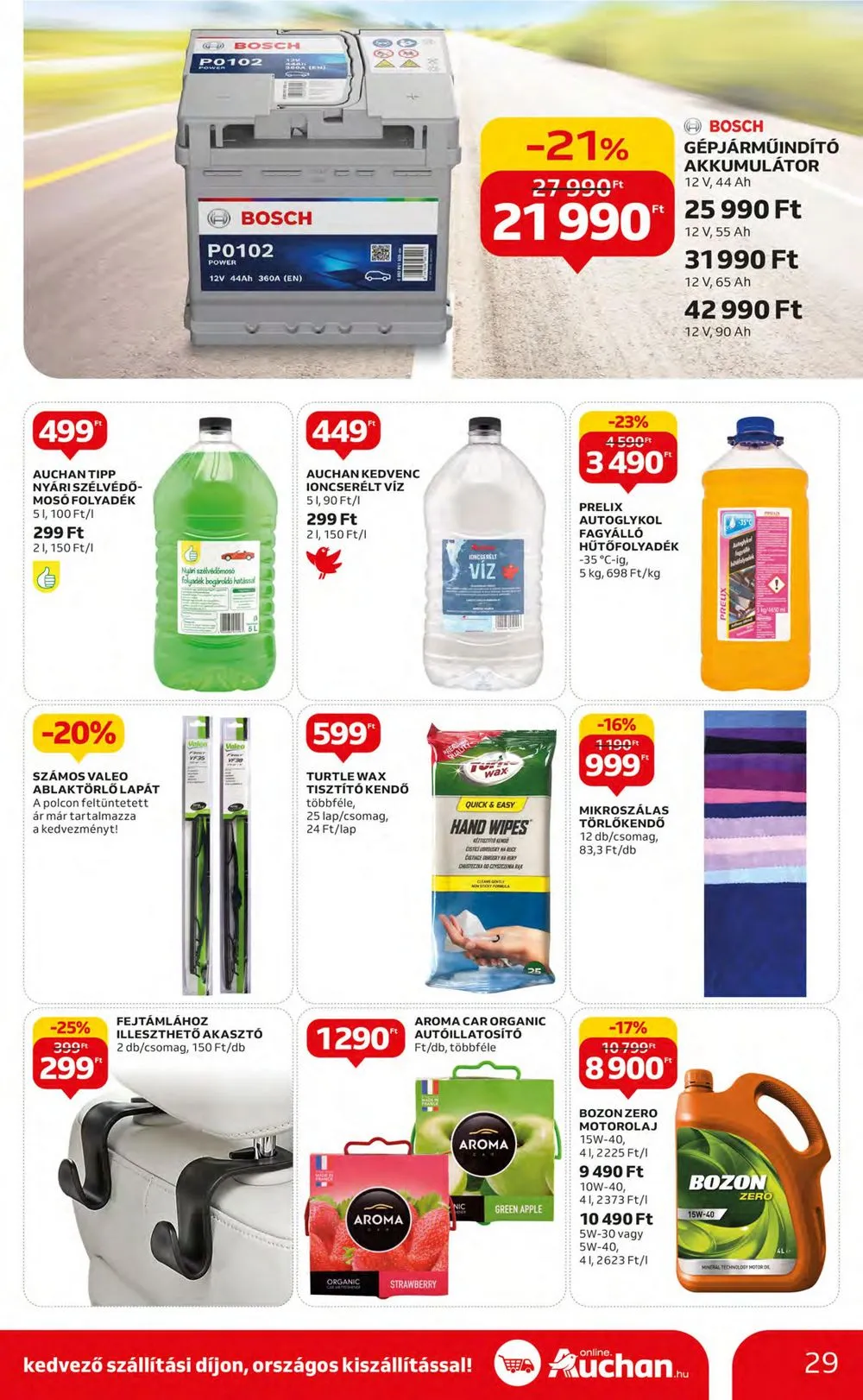 Auchan akciós újság Hipermarket 08.17–08.23 – 29. oldal