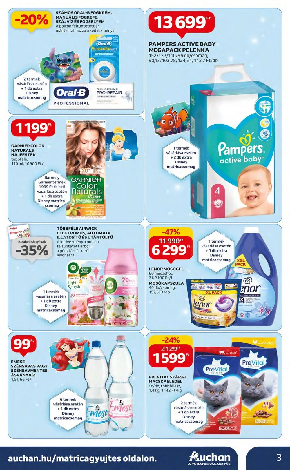 Auchan akciós újság Hipermarket 08.17–08.23 – 3. oldal