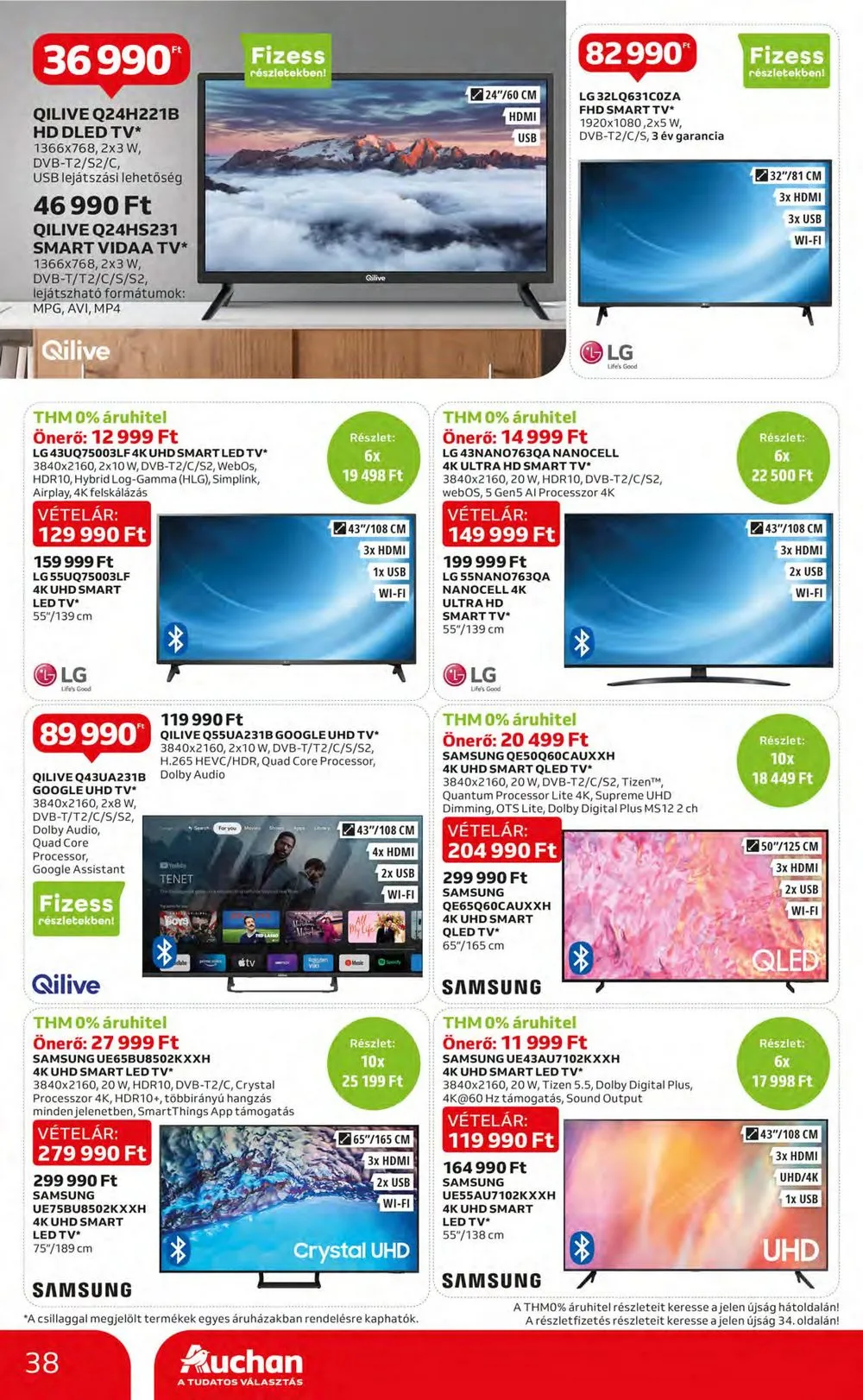 Auchan akciós újság Hipermarket 08.17–08.23 – 38. oldal