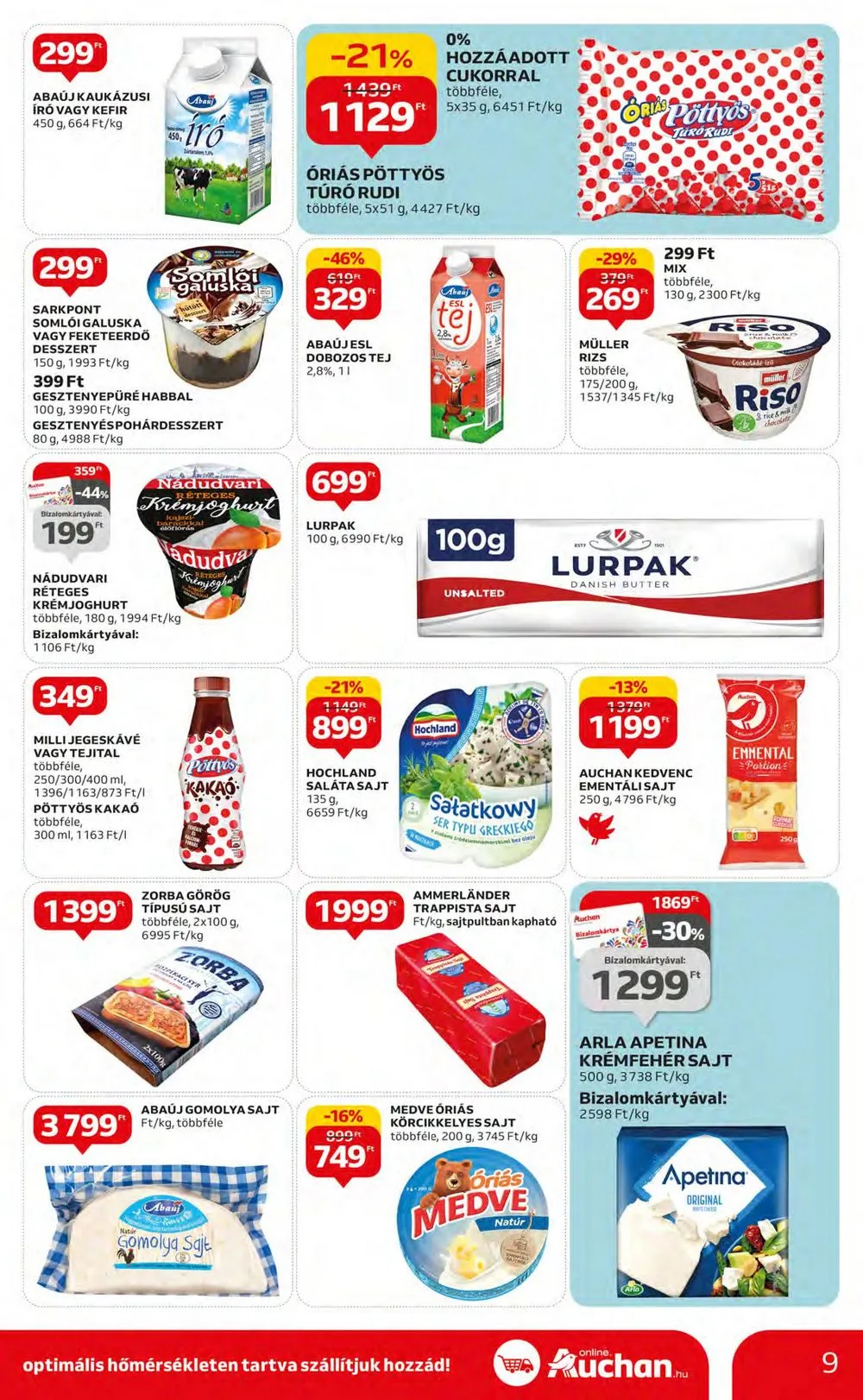 Auchan akciós újság Hipermarket 08.17–08.23 – 9. oldal