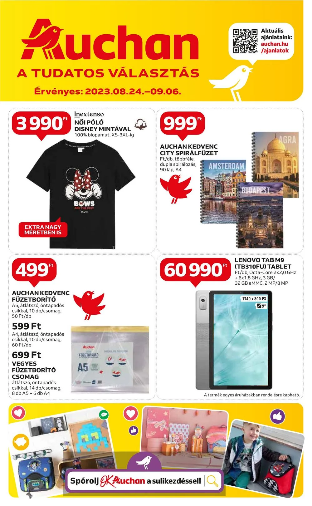 Auchan akciós újság Hipermarket 08.24–09.06