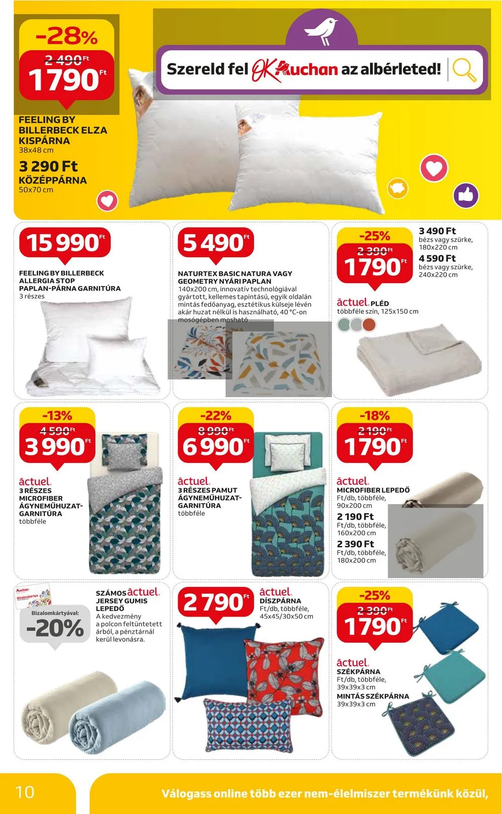 Auchan akciós újság Hipermarket 08.24–09.06 – 10. oldal