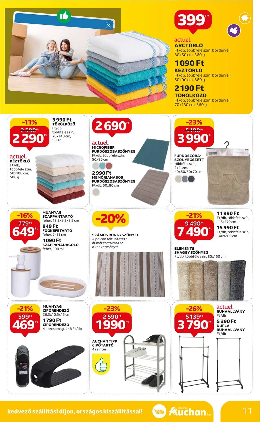 Auchan akciós újság Hipermarket 08.24–09.06 – 11. oldal