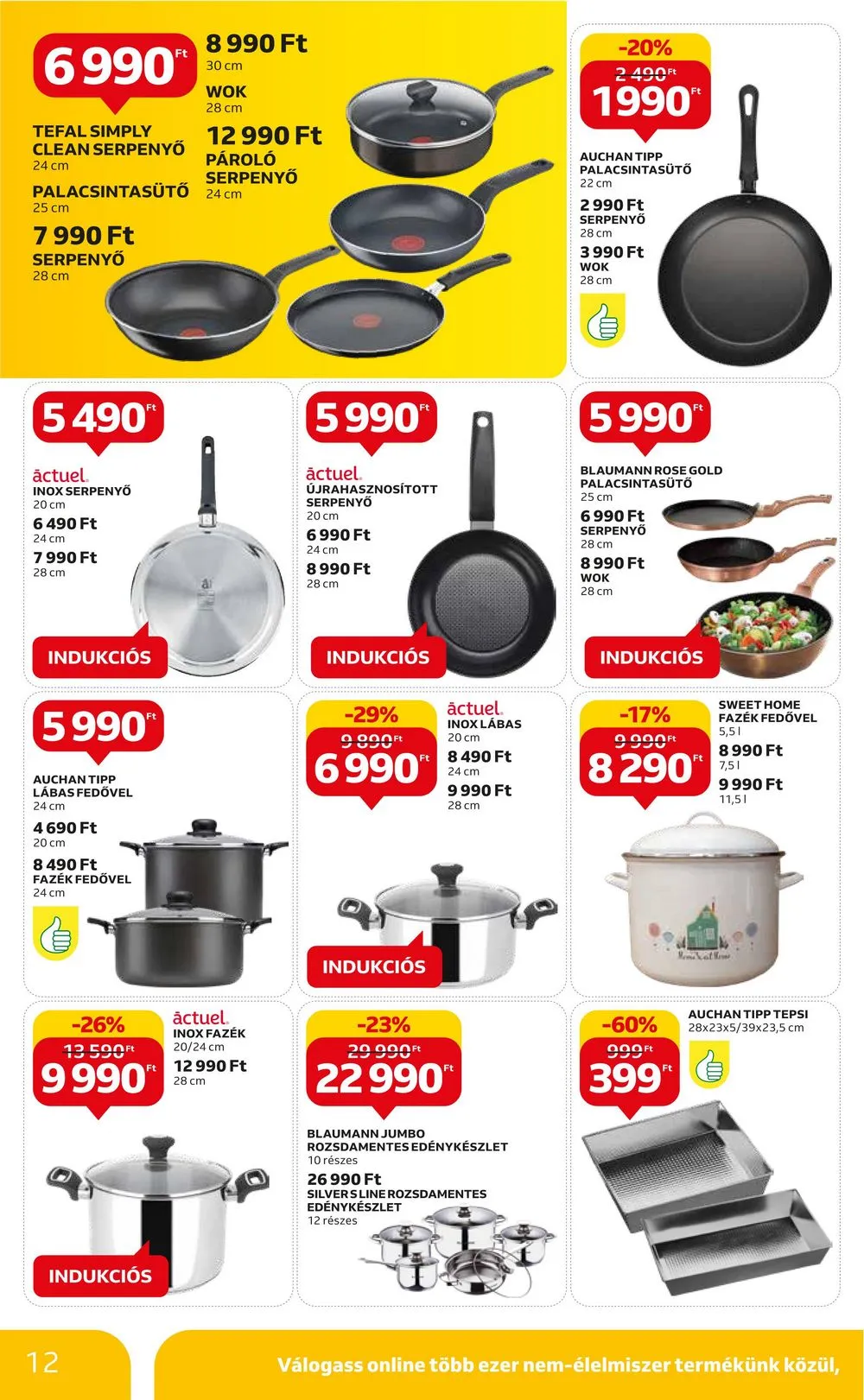Auchan akciós újság Hipermarket 08.24–09.06 – 12. oldal
