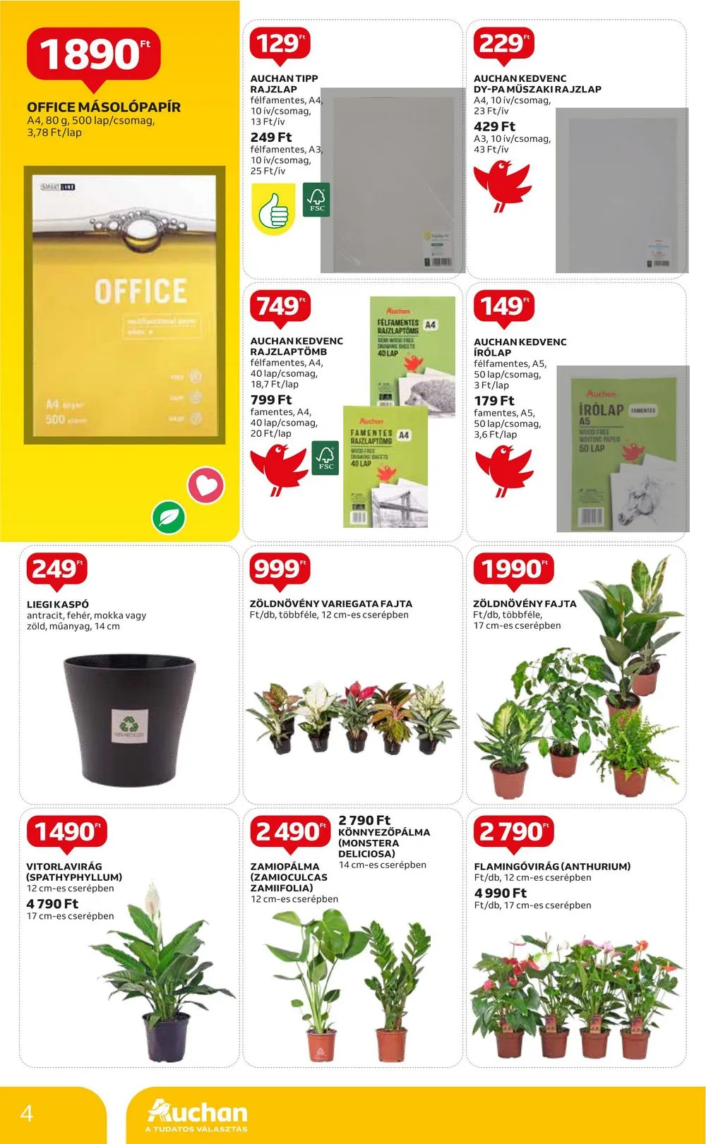 Auchan akciós újság Hipermarket 08.24–09.06 – 4. oldal