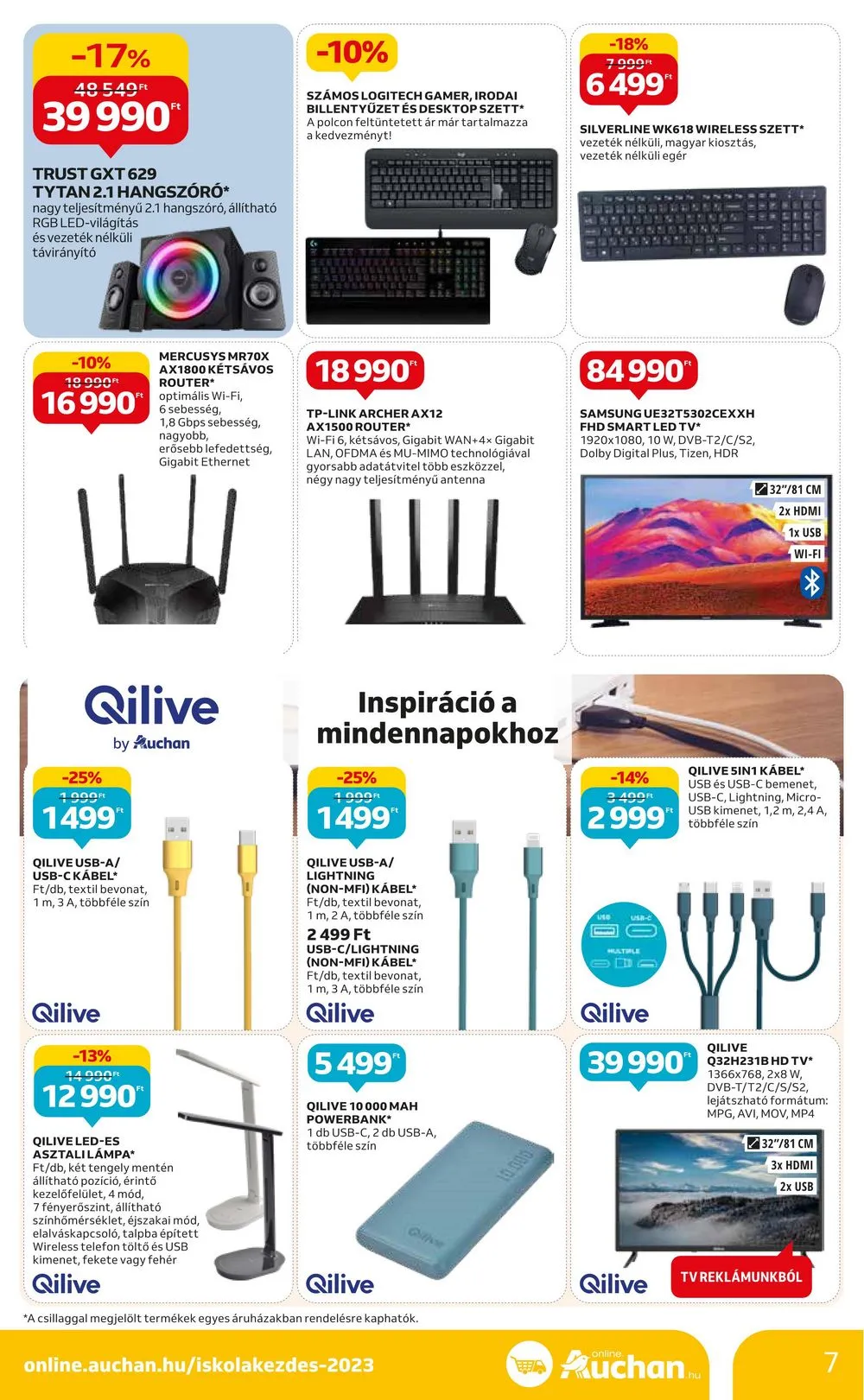 Auchan akciós újság Hipermarket 08.24–09.06 – 7. oldal