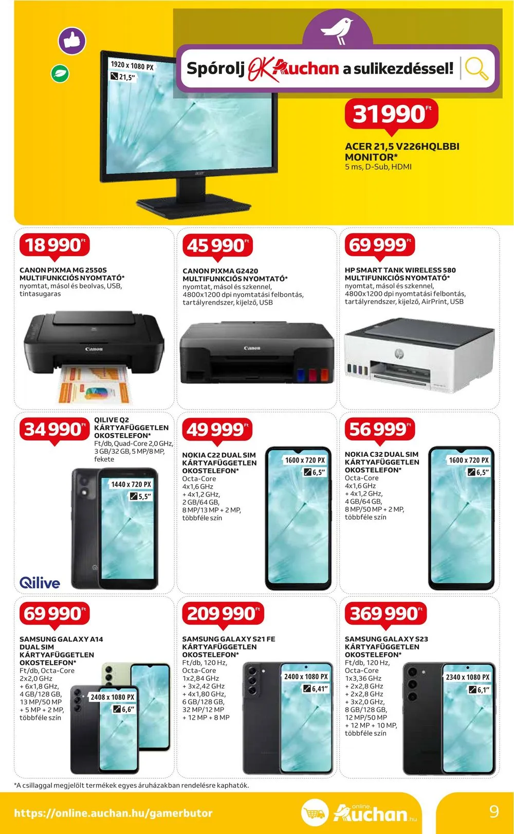 Auchan akciós újság Hipermarket 08.24–09.06 – 9. oldal