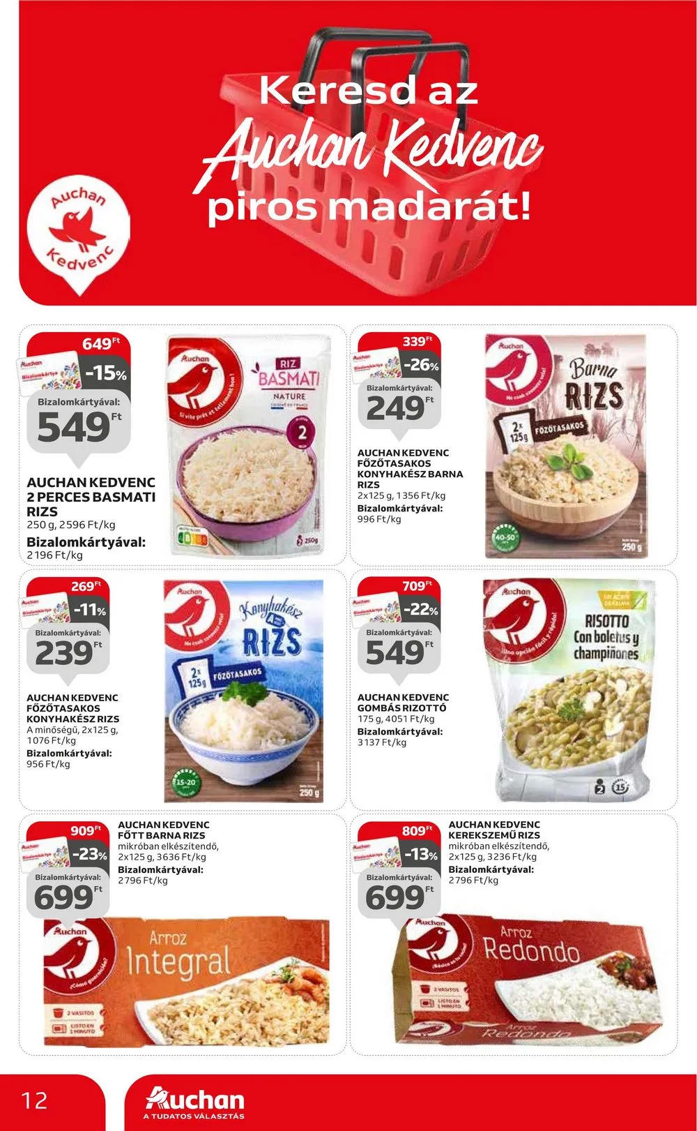 Auchan akciós újság Hipermarket 08.31–09.06 – 12. oldal