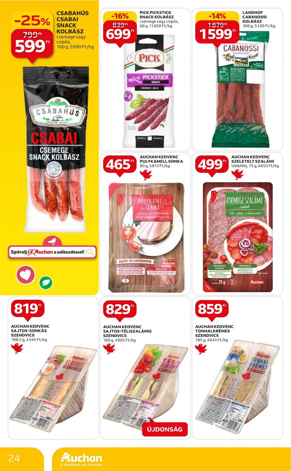 Auchan akciós újság Hipermarket 08.31–09.06 – 24. oldal