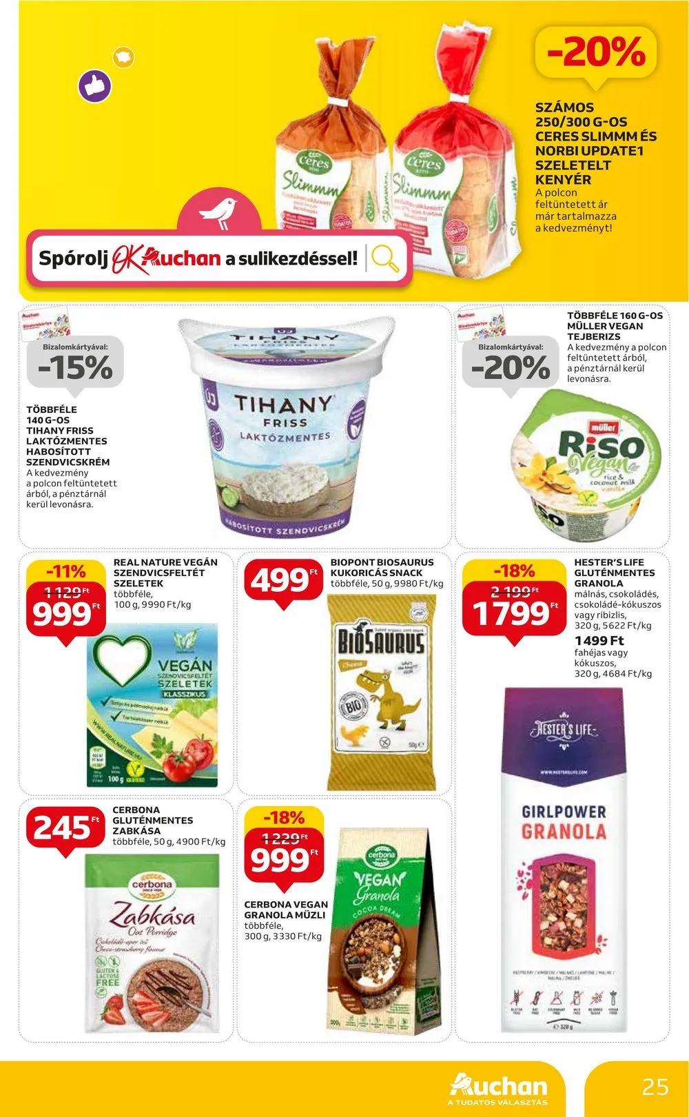 Auchan akciós újság Hipermarket 08.31–09.06 – 25. oldal