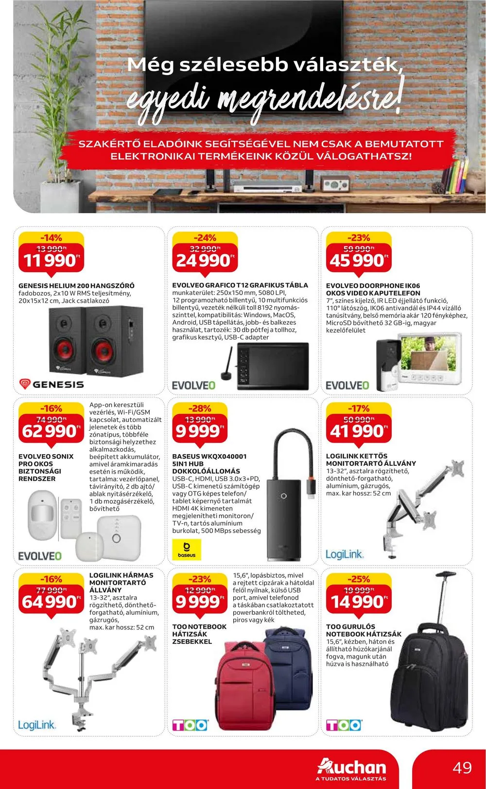 Auchan akciós újság Hipermarket 08.31–09.06 – 49. oldal