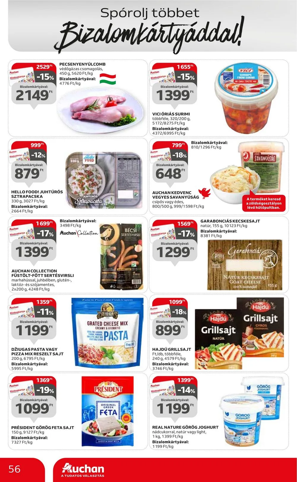 Auchan akciós újság Hipermarket 08.31–09.06 – 56. oldal