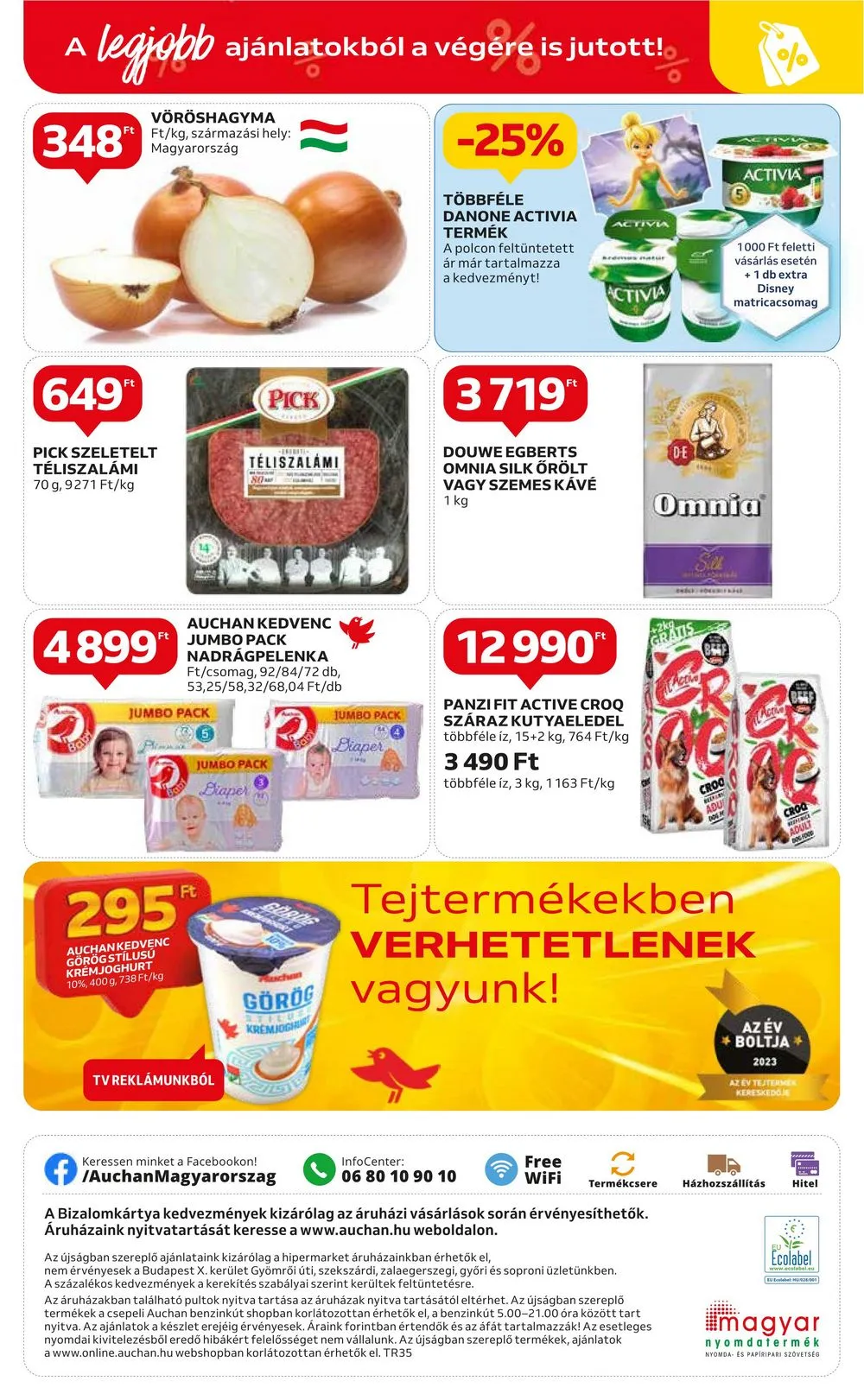 Auchan akciós újság Hipermarket 08.31–09.06 – 60. oldal