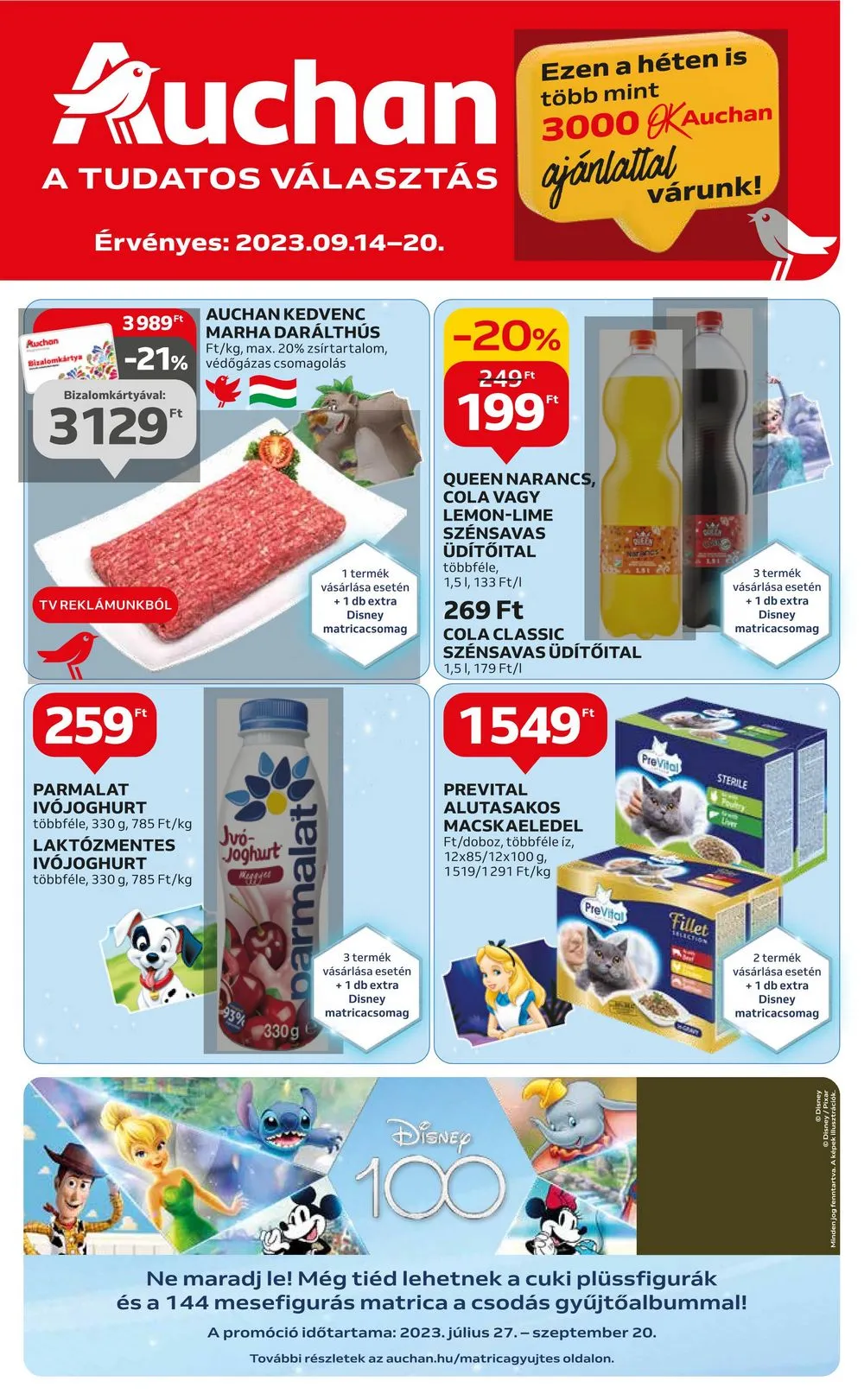 Auchan akciós újság Hipermarket 09.14–09.20