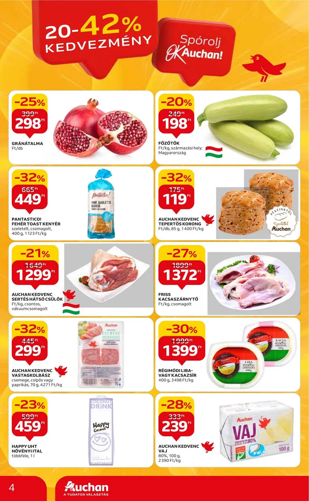 Auchan akciós újság Hipermarket 09.14–09.20 – 4. oldal