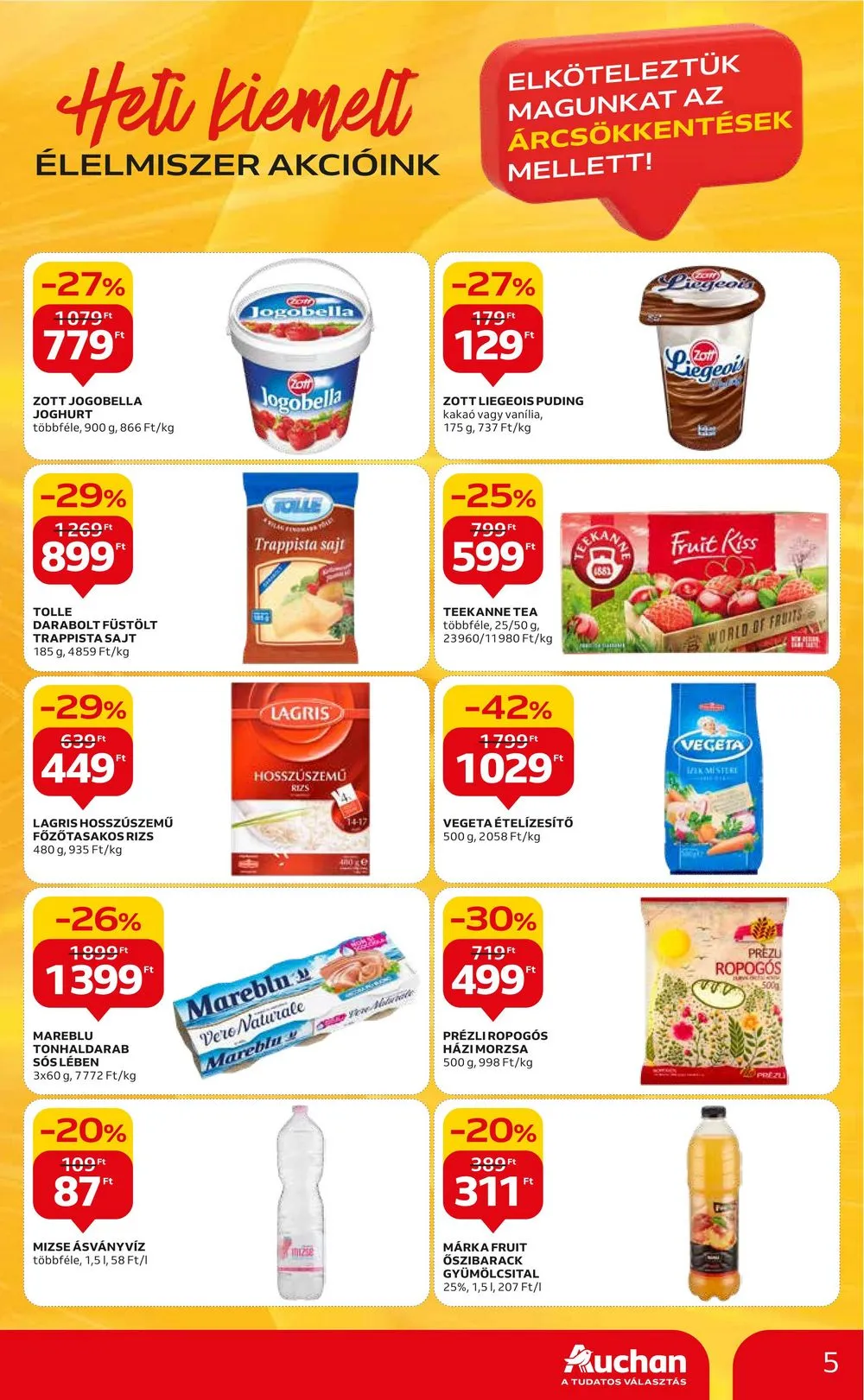 Auchan akciós újság Hipermarket 09.14–09.20 – 5. oldal