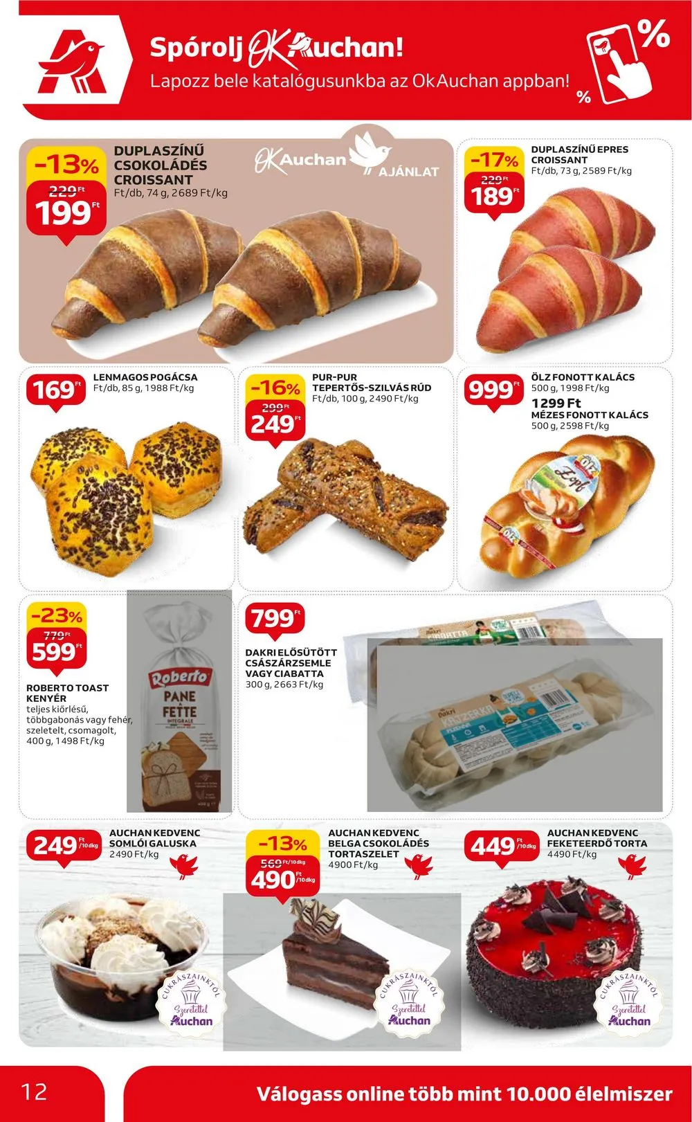 Auchan akciós újság Hipermarket 09.28–10.04 – 12. oldal