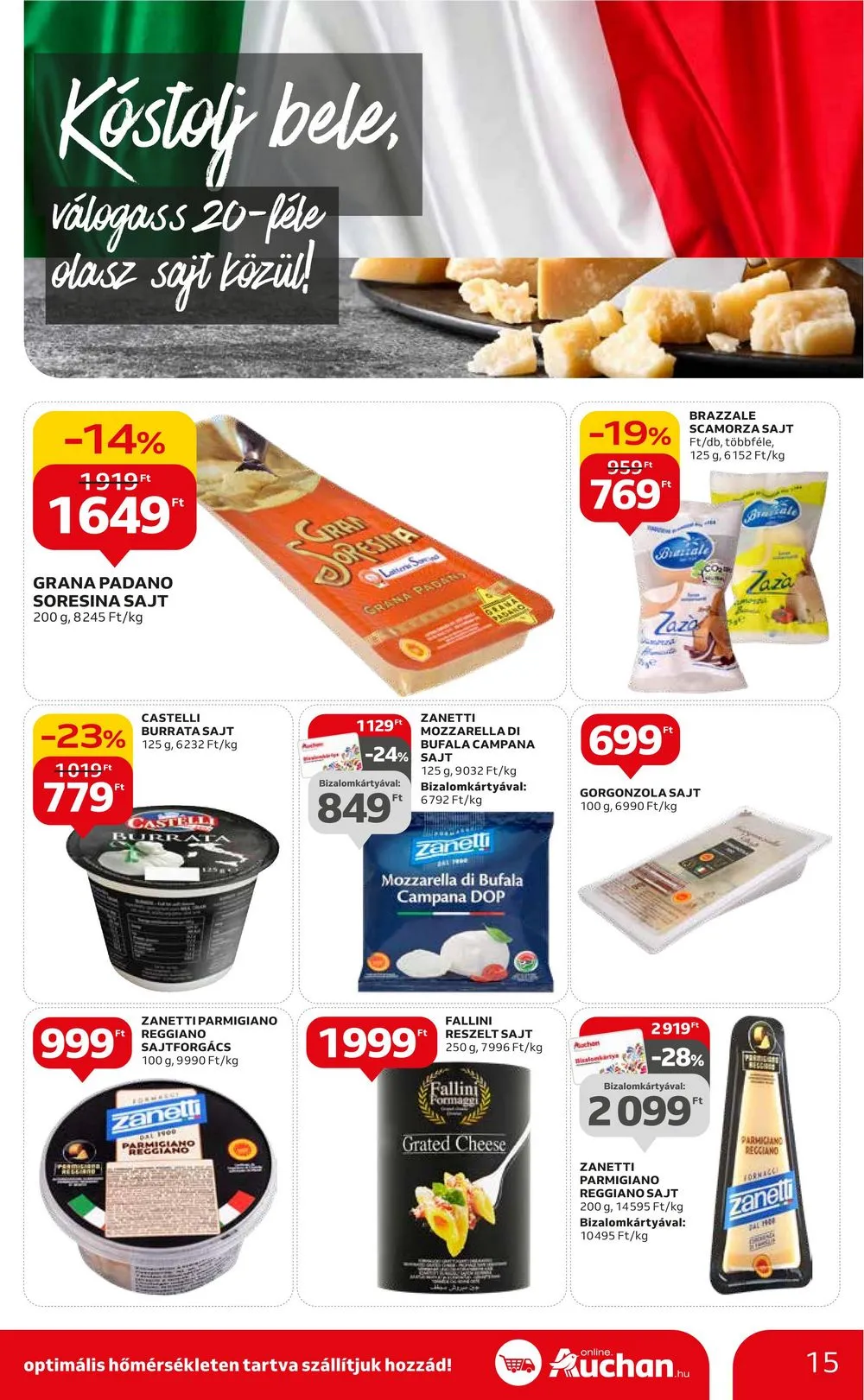 Auchan akciós újság Hipermarket 09.28–10.04 – 15. oldal