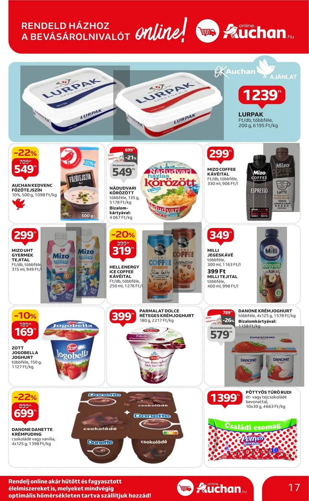 Auchan akciós újság Hipermarket 09.28–10.04 – 17. oldal