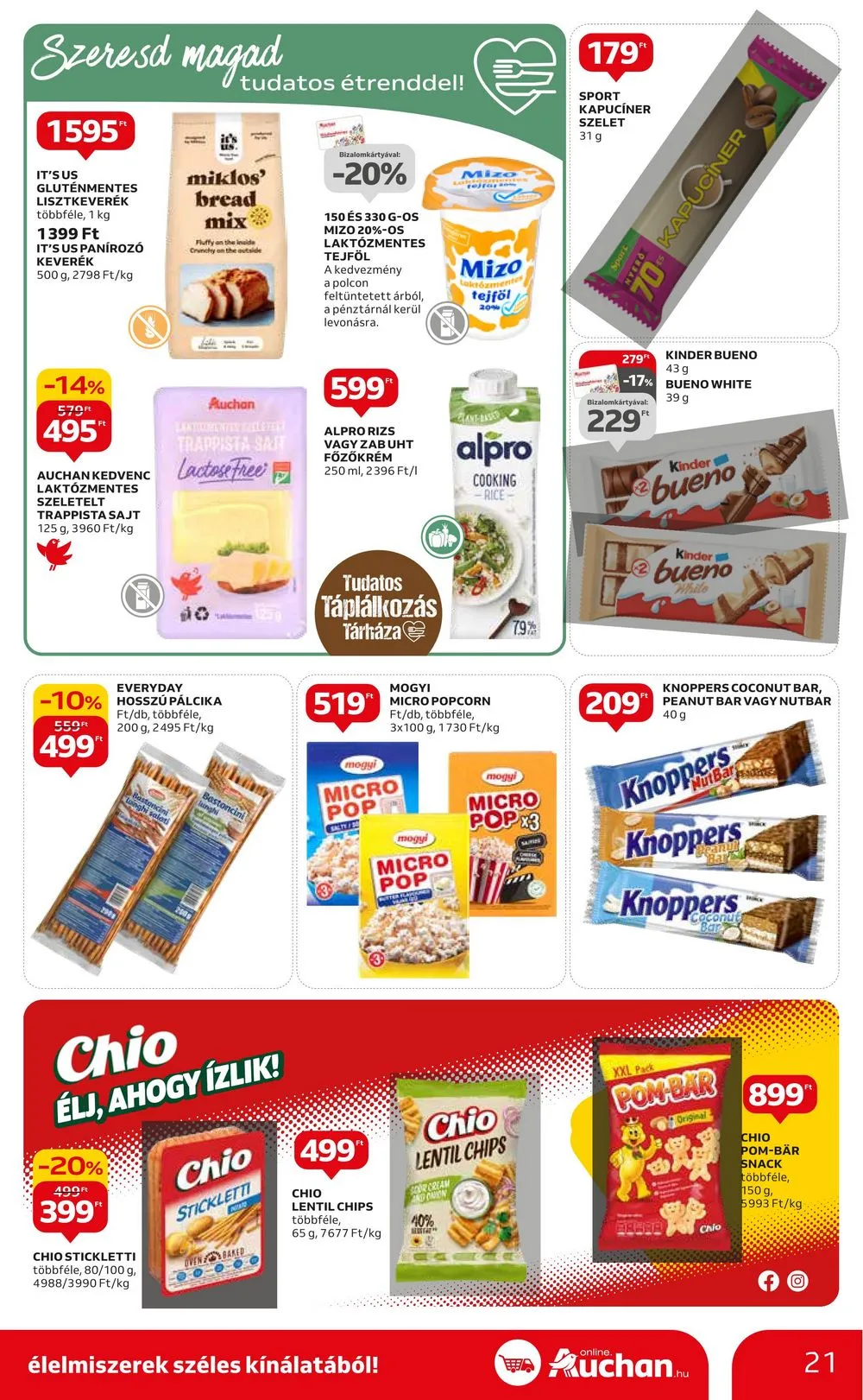 Auchan akciós újság Hipermarket 09.28–10.04 – 21. oldal