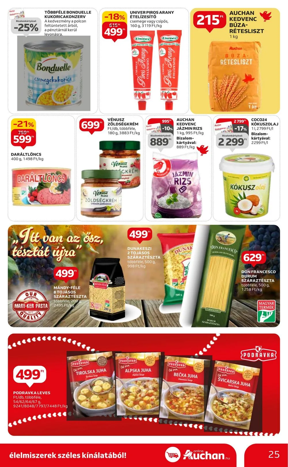 Auchan akciós újság Hipermarket 09.28–10.04 – 25. oldal